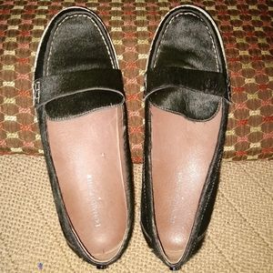 Donald Pliner Calf Hair Loafers